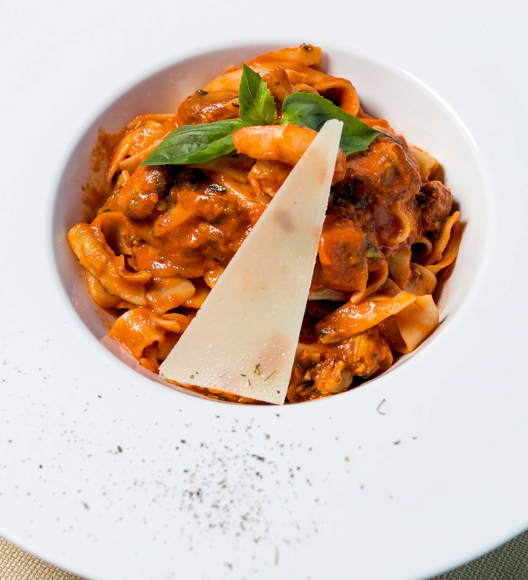 Sunday tomato pasta